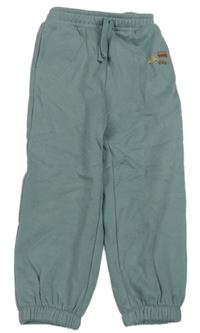 Světlemodré tepláky s auty Dunnes 