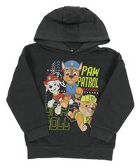 Antracitová mikina s Paw Patrol a kapucí Nickelodeon