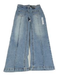 Nové - Modré wide leg rifle Dunnes