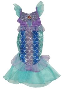 Nové - Mátovo-fialové šaty - Ariel Disney