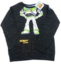 Černá melírovaná mikina s Buzzem PRIMARK