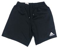 Černé funkční sportovní kraťasy Adidas
