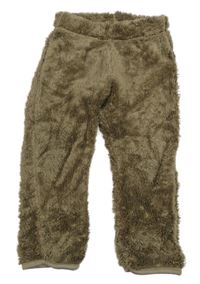 Hnědé chlupaté kalhoty zn. H&M