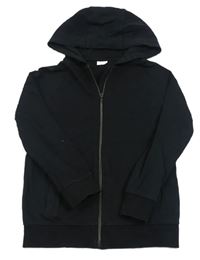 Černá propínací mikina s kapucí F&F