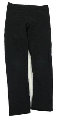 Černé teplákové silnější tregíny H&M