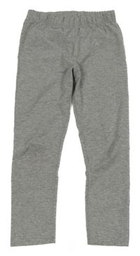 Šedé melírované legíny 