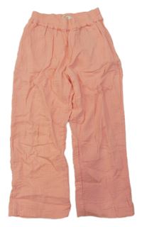 Korálové mušelínové kalhoty SCOTCH&SODA