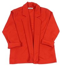 Červený sakový cardigan New Look