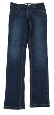 Tmavomodré super skinny rifle Kiabi