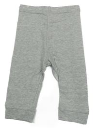 Světlešedé melírované lehké tepláky