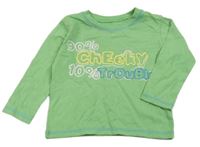 Zelené triko s nápisem George