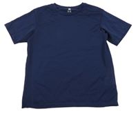 Tmavomodré sportovní funkční tričko Uniqlo