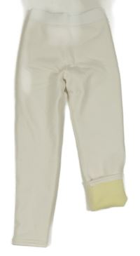 Smetanové zateplené legíny