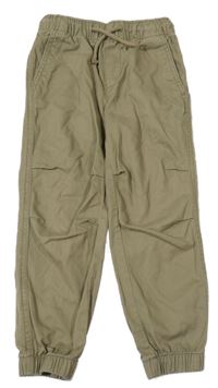 Khaki jogger cuff rifle H&M