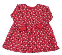 Červené teplákové šaty s Minnie George