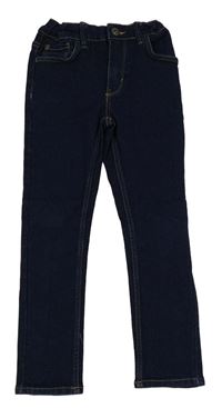 Tmavomodré skinny rifle Matalan