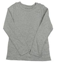 Šedé žebrované thermo triko M&S