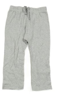 Šedé melírované lehké tepláky Nutmeg