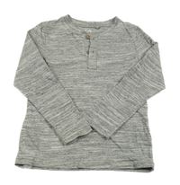 Šedé melírované triko C&A