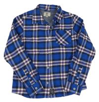 Modro-bílo-červená kostkovaná košile Timberland