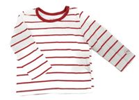 Bílo-červené pruhované triko Primark