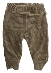 Hnědé žebrované sametové tepláky Jojo Maman Bébé