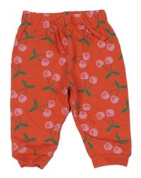 Červené tepláky s třešněmi Matalan