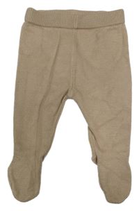 Hnědé pletené polodupky Matalan