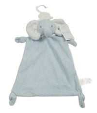 Světlemodrý plyšový usínáček - slon Matalan