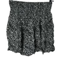 Dámská černo-bílá vzorovaná sukně zn. FB Sister 