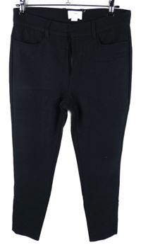 Nové - Pánské tmavomodré vlněné kalhoty H&M