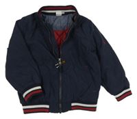 Tmavomodrý zateplený bomber Miniclub