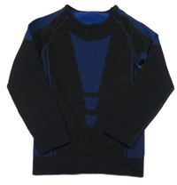 Černo-modré funkční triko Crivit