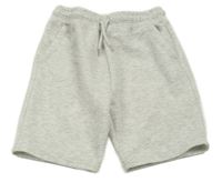 Bílo-šedé melírované teplákové kraťasy Primark