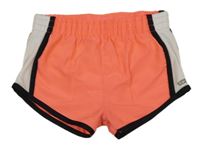 Růžovo-bílo-černé kraťasy 