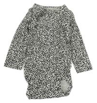 Béžové žebrované vzorované body se skvrnami HEMA