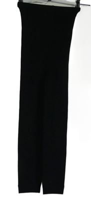 Dámské černé silonové punčochové legíny 