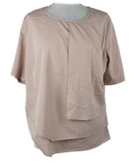 Dámská světlerůžová vrstvená halenka MIcha