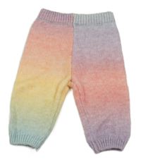 Barevné pletené tepláky F&F