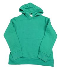 Zelená mikina s kapucí H&M