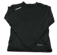 Černé funčkní sportovní triko s logem z. Sondico