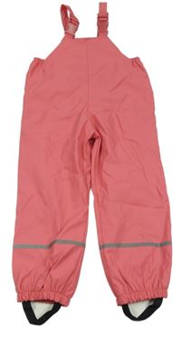 Růžové nepromokavé laclové kalhoty Kiki&Koko