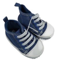 Modré riflové capáčky Primark vel.16