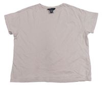 Světlerůžové crop tričko New Look