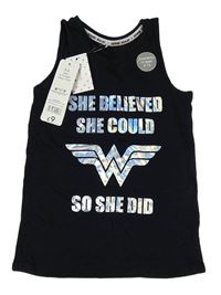 Černý top Wonder Woman George