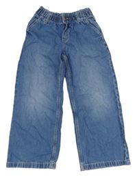 Modré wide rifle H&M