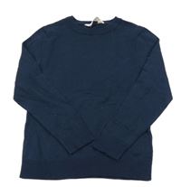 Tmavomodrý svetr H&M