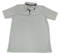 Bílé polo tenisové tričko s logem Tecnopto