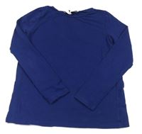 Tmavomodré triko H&M
