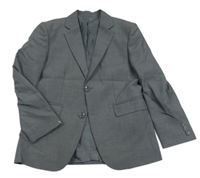 Šedé melírované sako Urban